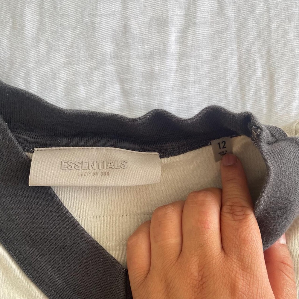 Essentials V Neck Tee - image 8